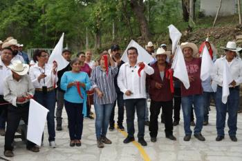 Destaca diputado P&aacute;vel Gaspar acciones de obra comunitaria para detonar el desarrollo de la mixteca y preservaci&oacute;n del patrimonio cultural