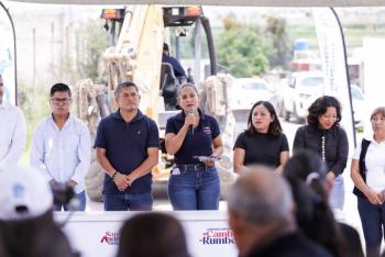 Inicia Lupita Cuautle ampliaci&oacute;n de infraestructura hidr&aacute;ulica en San Antonio Cacalotepec