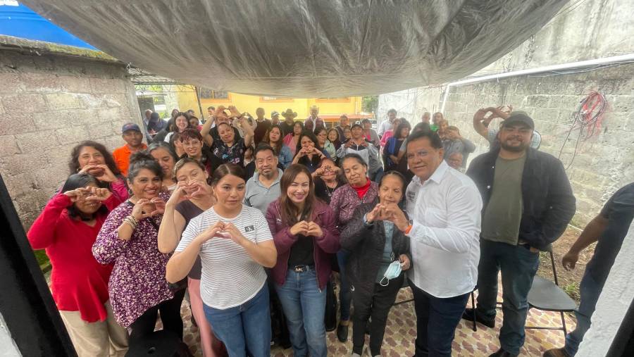 Diputado Miguel M&aacute;rquez acompa&ntilde;a la elecci&oacute;n del Comit&eacute; de Obra Comunitaria en Las Azaleas