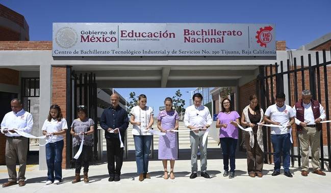 Presidenta Claudia Sheinbaum Inaugura Bachillerato Nacional En Tijuana Como Parte De La Creación De 200 Mil Lugares En Educación Media Superior En El País