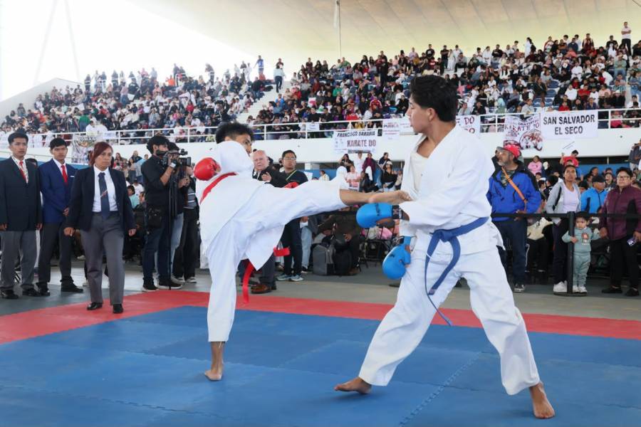 Gobierno Del Estado Posiciona A Puebla Como Epicentro Del Deporte Con Encuentro De Karate Do