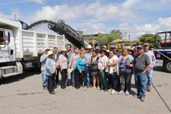 Inicia Gobierno del Estado pavimentaci&oacute;n de Gran Avenida y Camino Los Molinos a San Juan Portezuelos