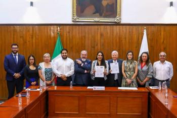 Tonantzin Fern&aacute;ndez fortalece alianzas para ampliar oportunidades educativas en San Pedro Cholula