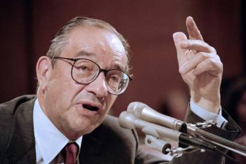 Expresidente de la Fed Alan Greenspan murioacute a los 100 antildeos