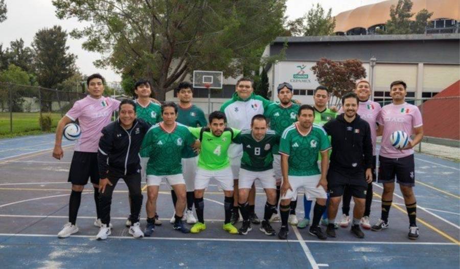Selecci&oacute;n mexicana de futbol para ciegos inicia preparaci&oacute;n para la Copa Am&eacute;rica 2026
