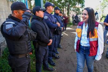 Tonantzin Fern&aacute;ndez impulsa acciones para garantizar la seguridad en el Cerro Zapotecas
