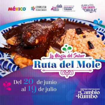 Impulsa San Andr&eacute;s Cholula su riqueza gastron&oacute;mica con la Ruta del Mole 2026