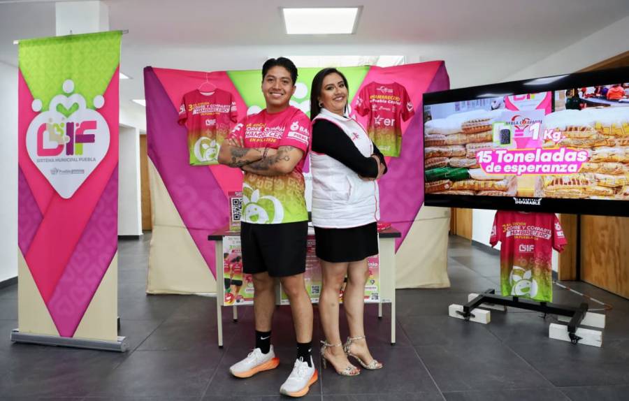 Habilita DIF Puebla Capital m&oacute;dulo de registro presencial para la carrera “Corre y Comparte, Hambre Cero 2026”
