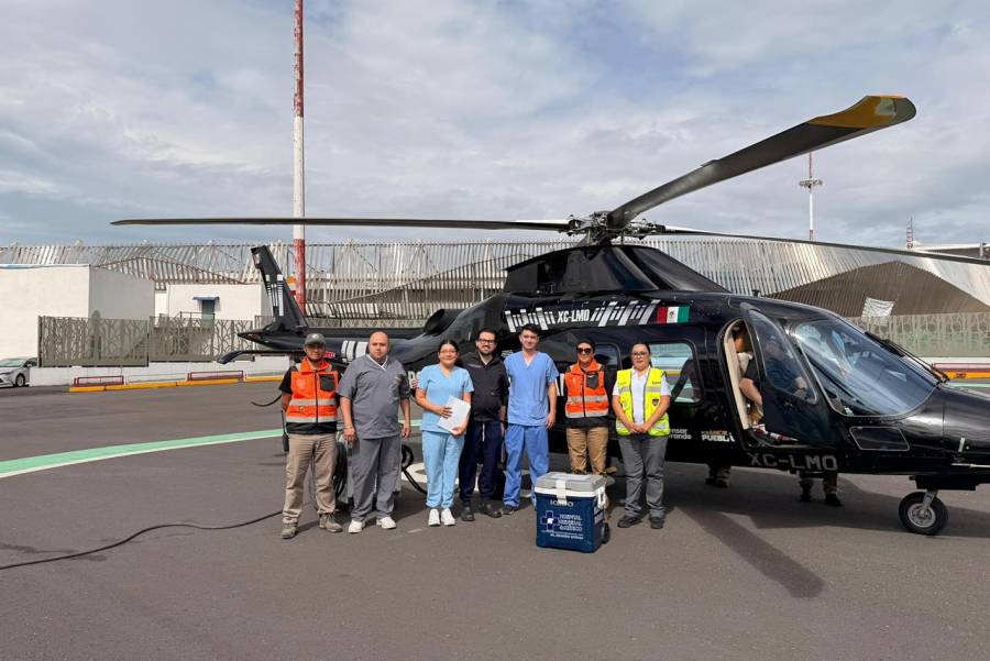 Coordinaci&oacute;n Interinstitucional Permite Traslado A&eacute;reo De &Oacute;rgano Donado A Cdmx