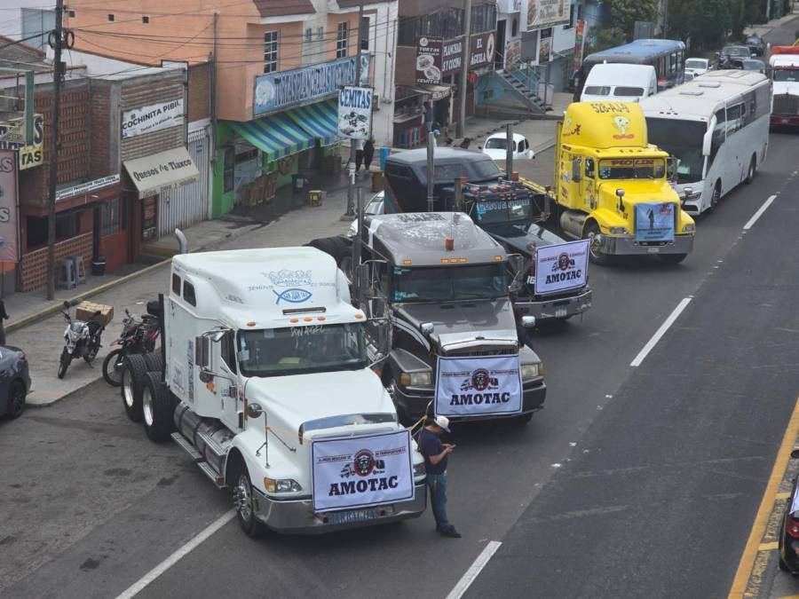 AMOTAC suspende movilizaciones en Puebla tras acuerdos con Segob federal