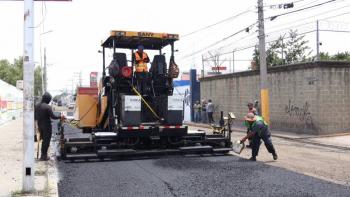 Inicia Gobierno Estatal pavimentaci&oacute;n de seis vialidades m&aacute;s en la capital poblana