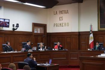 SCJN suspende sesi&oacute;n del 24 de junio por operativo del Mundial.
