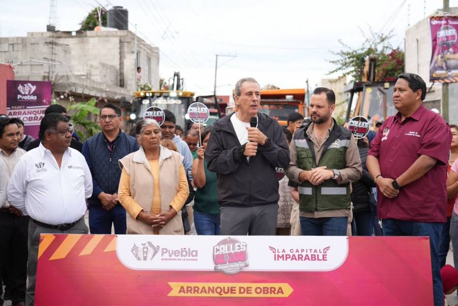 Arranca Pepe Chedraui rehabilitaci&oacute;n vial en la Junta Auxiliar de San Aparicio