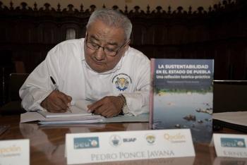 Presentan en Paraninfo de la BUAP el libro “La sustentabilidad en el Estado de Puebla”