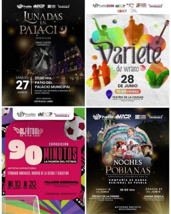 Gobierno de Pepe Chedraui invita a pasar un fin de semana musical