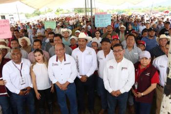 Destaca diputado P&aacute;vel Gaspar trabajo a favor del bienestar, el desarrollo y la justicia social para productores de la Mixteca