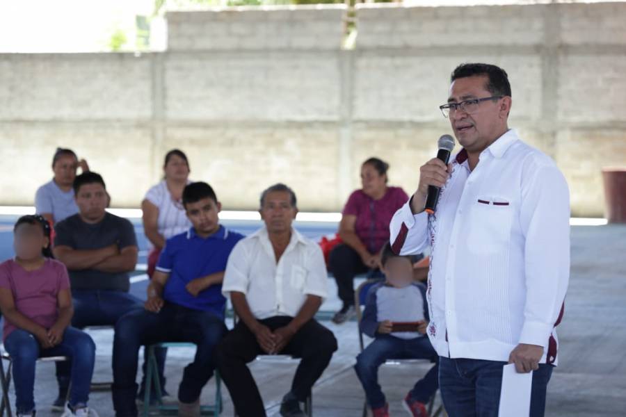 Impulsa diputado P&aacute;vel Gaspar espacios deportivos para fortalecer el tejido social en la Mixteca poblana