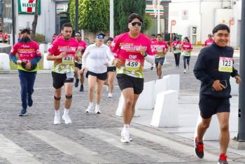 Carrera Hambre Cero recauda 15 toneladas de alimentos para apoyar a 5 mil poblanos