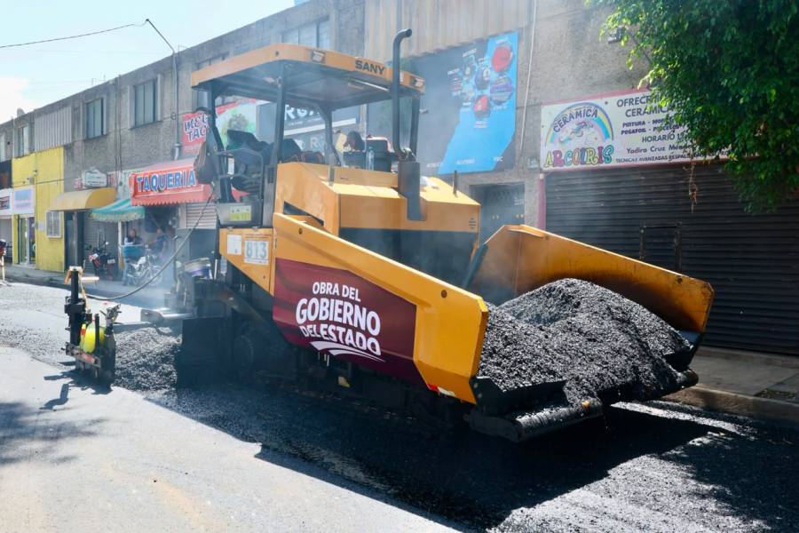 Armenta proyecta pavimentar hasta 30 mil calles por a&ntilde;o en Puebla a partir de 2027