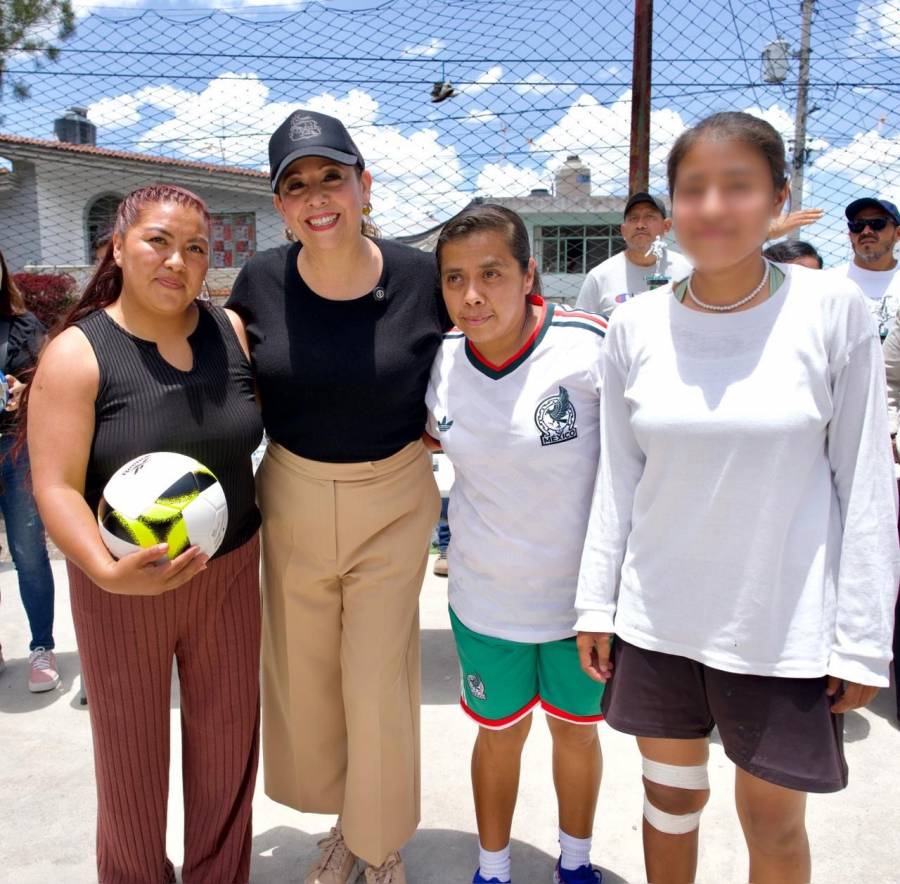 Con espacios deportivos la Secretar&iacute;a de Bienestar construye una Puebla de paz