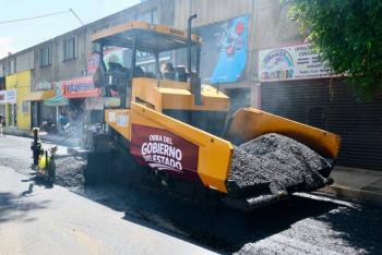 Armenta proyecta pavimentar hasta 30 mil calles por a&ntilde;o en Puebla a partir de 2027