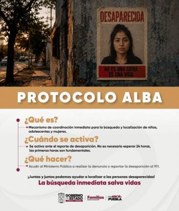 SEDIF fortalece b&uacute;squeda de mujeres a trav&eacute;s del Protocolo Alba