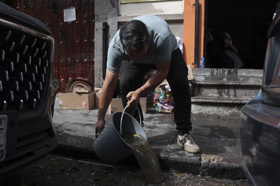 Apoyar&aacute;n con hasta 100 mil pesos a afectados por inundaciones en el Centro Hist&oacute;rico