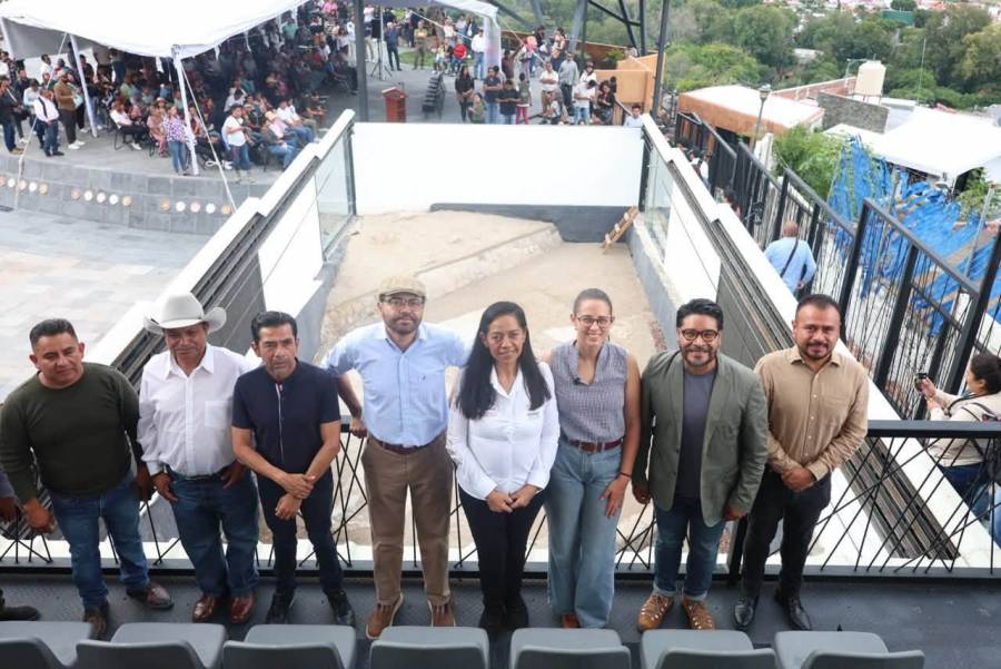 Inaugura Ariadna Ayala Ventana Arqueol&oacute;gica Que Muestra Riqueza Cultural De Atlixco
