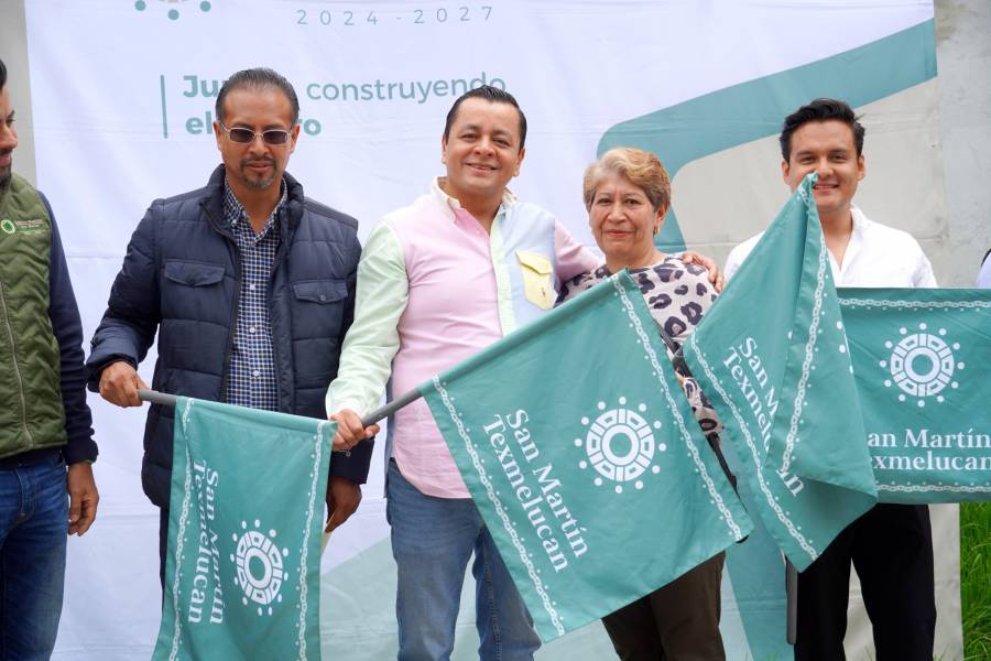 Contin&uacute;a la rehabilitaci&oacute;n del sistema de drenaje en Texmelucan; edil inicia obra en El Moral