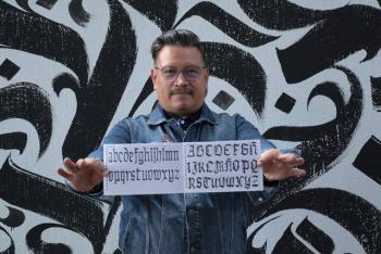 Comparte investigador BUAP caligraf&iacute;a g&oacute;tica mexicana en ATypI Stanford 2026