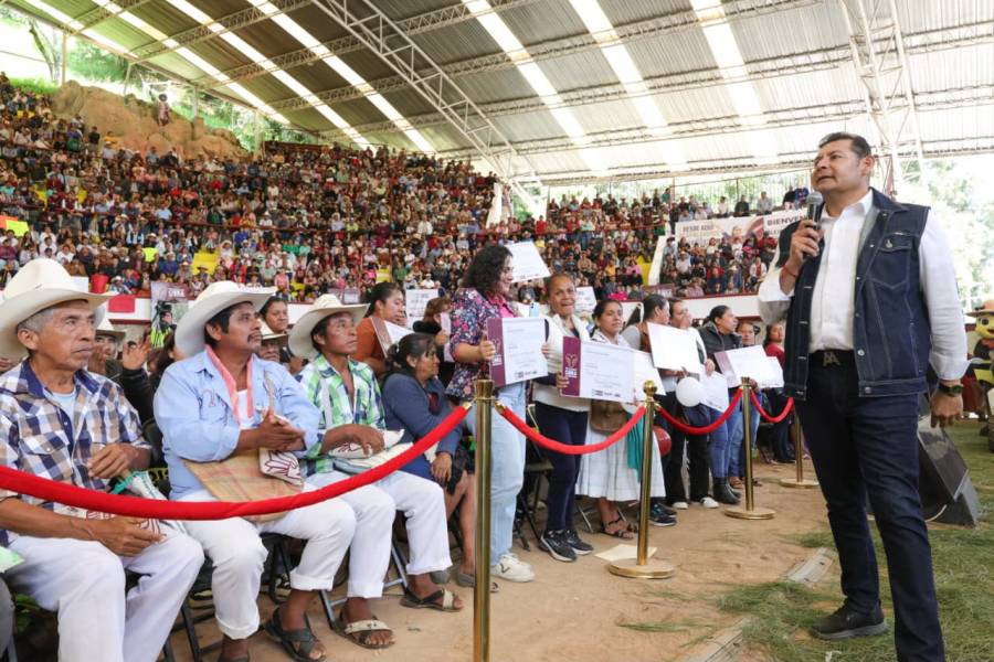Fortalecimiento del campo y conectividad, para bienestar de familias serranas: Armenta