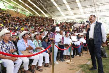 Fortalecimiento del campo y conectividad, para bienestar de familias serranas: Armenta