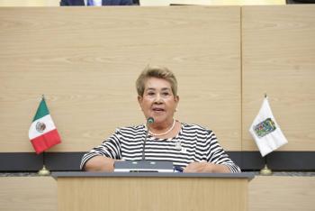 Propone diputada Modesta Delgado acciones para evitar robos y despojos a adultos mayores al cobrar su pensi&oacute;n