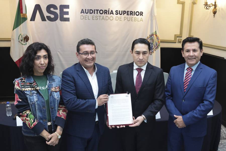 ASE auditar&aacute; los 217 municipios de Puebla tras convenio con la Federaci&oacute;n