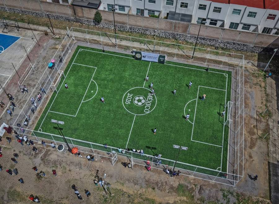 Omar Mu&ntilde;oz fortalece infraestructura deportiva