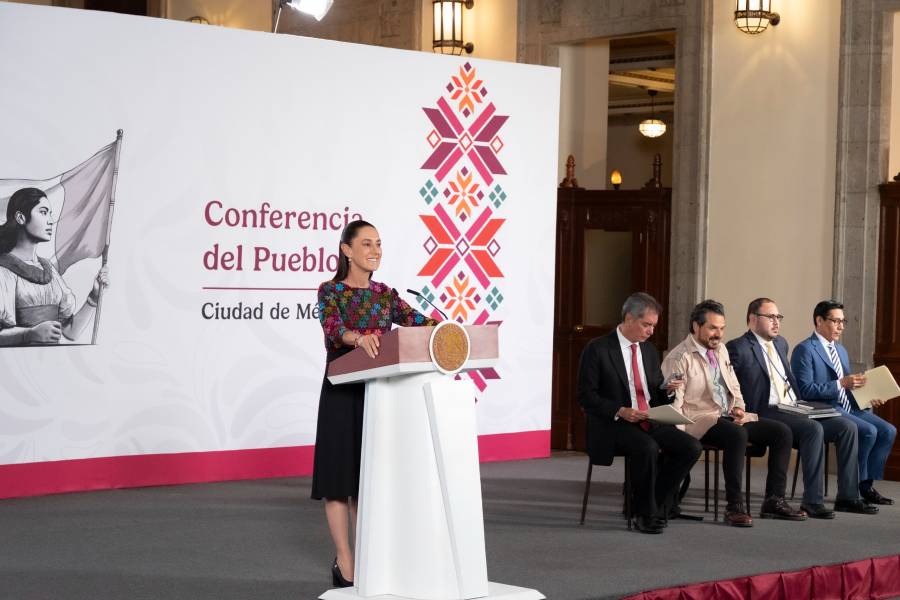 Sheinbaum presume 12 indicadores del buen desempeño de la economía mexicana
