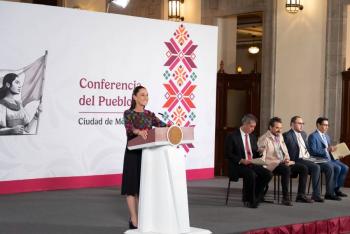Sheinbaum presume 12 indicadores del buen desempe&ntilde;o de la econom&iacute;a mexicana