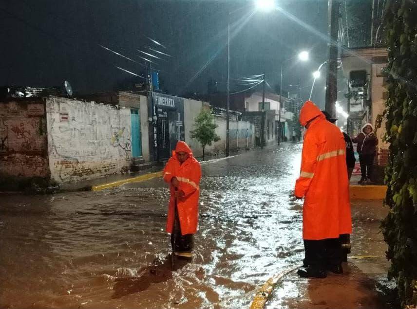 San Pedro Cholula activa brigada pluvial tras intensas lluvias
