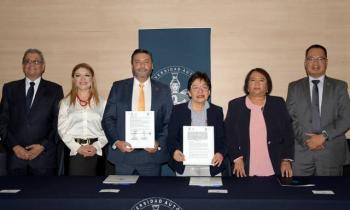 Firma BUAP convenio de colaboraci&oacute;n con el Tribunal Electoral del Estado de Puebla