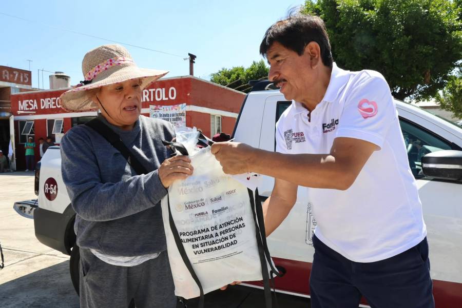 SEDIF fortalece la seguridad alimentaria de familias de la Capital Poblana