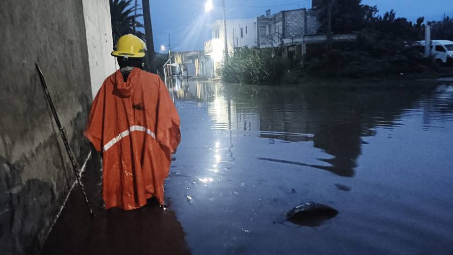 San Pedro Cholula mantiene operativo por lluvias; atienden inundaciones y ca&iacute;da de &aacute;rboles
