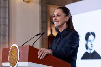 Sheinbaum anuncia inversi&oacute;n hist&oacute;rica de 59 mil mdp para infraestructura educativa en 2026