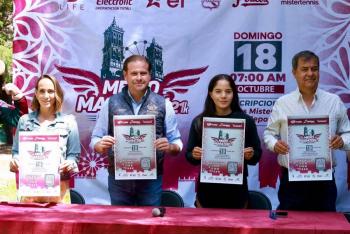 Anuncia gobierno de Pepe Chedraui el Medio Marat&oacute;n Puebla 21K 2026