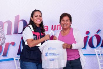 Contin&uacute;a San Andr&eacute;s Cholula la entrega de apoyos alimentarios a miles de hogares sanandrese&ntilde;os