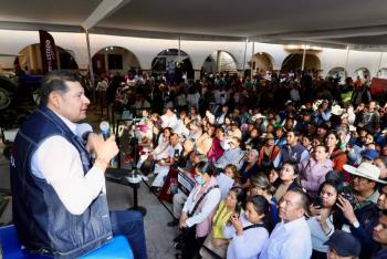 Microrregi&oacute;n de Cuautinchan se beneficia con apoyos al campo, infraestructura y vivienda