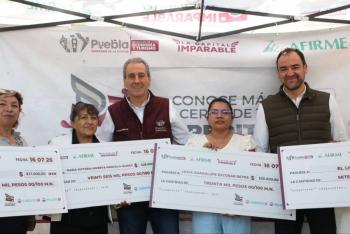 Pepe Chedraui entrega apoyos de “Tu Cr&eacute;dito Imparable” en Infonavit San Pedro
