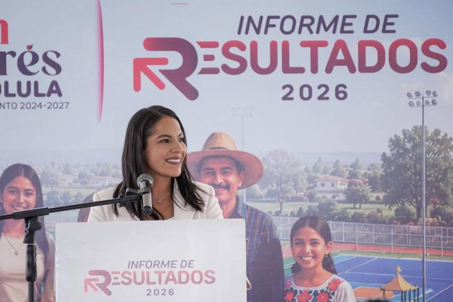 Lupita Cuautle llama a la prudencia rumbo a 2027 y presume baja del 9% en delitos en San Andr&eacute;s Cholula