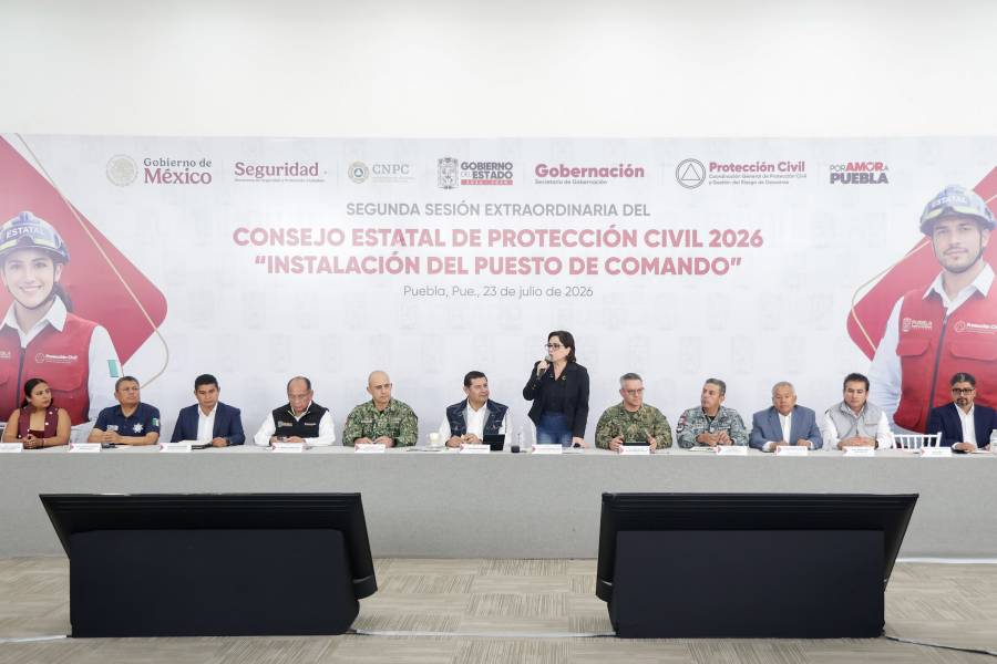 M&aacute;s de la mitad de los municipios de Puebla enfrentan riesgo de inundaci&oacute;n, alerta Protecci&oacute;n Civil Nacional