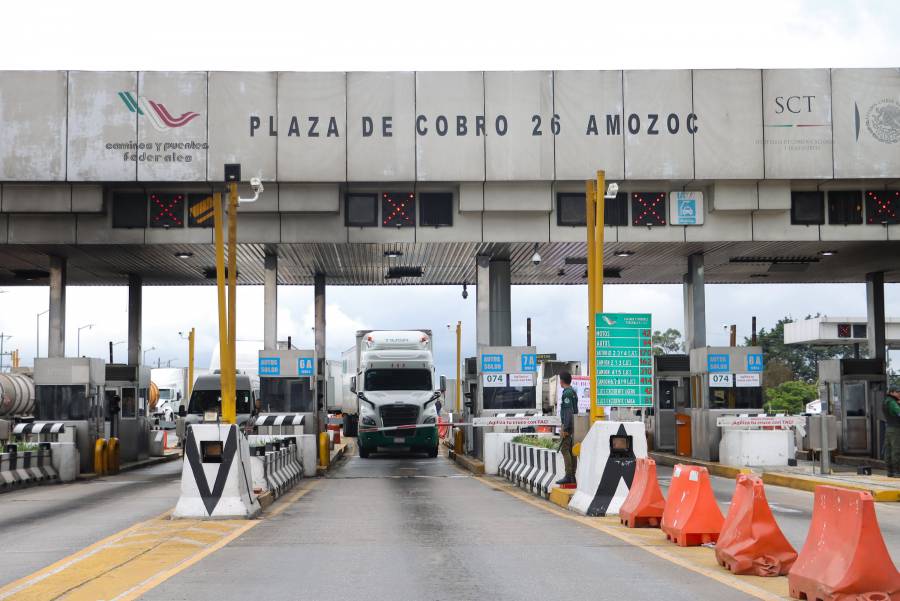 Caseta de Amozoc ser&aacute; reubicada y ampliada para reducir filas en la M&eacute;xico-Puebla
