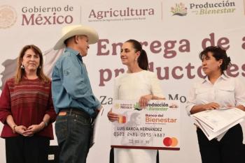 El Objetivo Es Que Los Productores Vivan Bien De Su Trabajo: Presidenta Claudia Sheinbaum Entrega Programas De Producci&oacute;n Y Fertilizantes Para El Bienestar A Ca&ntilde;eros De Morelos